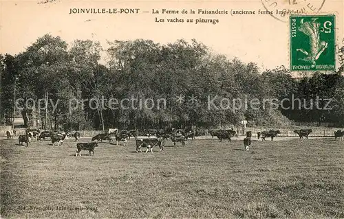 AK / Ansichtskarte Joinville le Pont La Ferme de la Faisanderie Les vaches au paturage Joinville le Pont Kat. Joinville le Pont