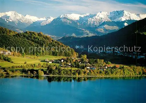 AK / Ansichtskarte Buehl Alpsee Grosser Alpsee Immenstadt Allgaeuer Alpen Buehl Alpsee Kat. Immenstadt i.Allgaeu