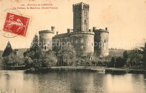 AK / Ansichtskarte Limoges Haute Vienne Le Chateau de Montbrun  Limoges Haute Vienne Kat. Limoges