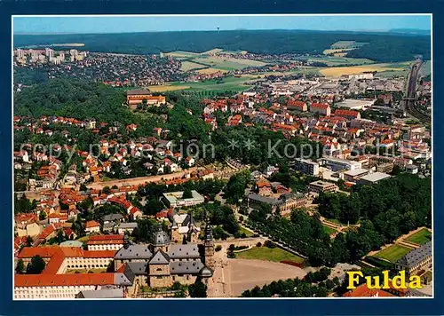 AK / Ansichtskarte Fulda Fliegeraufnahme Barockstadt Fulda Kat. Fulda