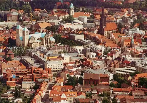 AK / Ansichtskarte Muenster Westfalen Fliegeraufnahme Innenstadt Muenster Westfalen Kat. Muenster