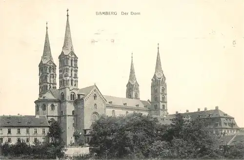 AK / Ansichtskarte Bamberg Der Dom Bamberg Kat. Bamberg