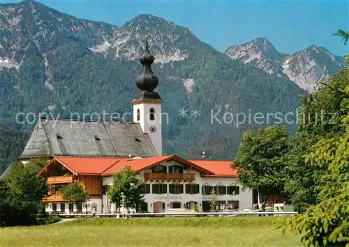 AK / Ansichtskarte Inzell Rathaus Haus des Gastes Rauschberg Inzell Kat. Inzell