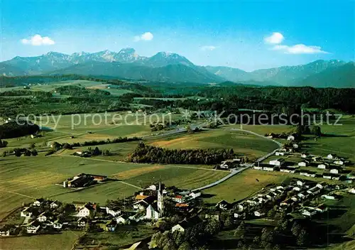 AK / Ansichtskarte Irschenberg Fliegeraufnahme Alpen Irschenberg Kat. Irschenberg