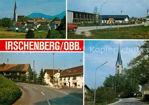 AK / Ansichtskarte Irschenberg Kirche Ortsansichten Irschenberg Kat. Irschenberg