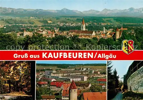 AK / Ansichtskarte Kaufbeuren Panorama Stadtmauer  Kaufbeuren Kat. Kaufbeuren