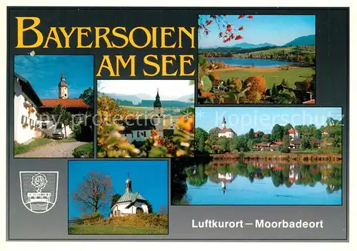 AK / Ansichtskarte Bayersoien Bad Kirche  Bayersoien Bad Kat. Bad Bayersoien