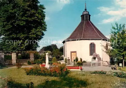 AK / Ansichtskarte Osterburken Stadtgarten Kilianskapelle Osterburken Kat. Osterburken