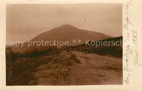 AK / Ansichtskarte Schneekoppe Snezka Panorama Schneekoppe Snezka Kat. Riesengebirge Krkonose