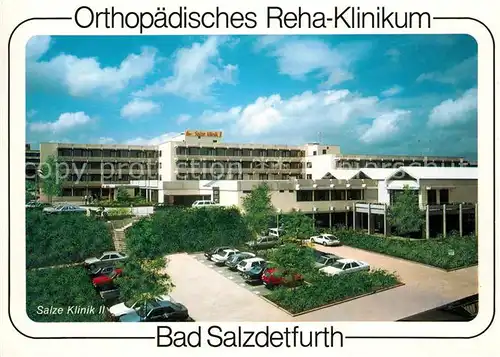 AK / Ansichtskarte Bad Salzuflen Orthopaedische Reha Klinikum Bad Salzuflen Kat. Bad Salzuflen