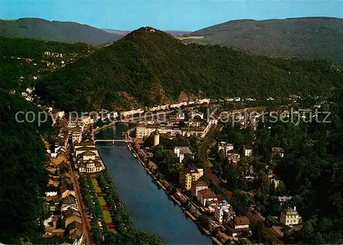 AK / Ansichtskarte Bad Ems Fliegeraufnahme Lahnpartie Bad Ems Kat. Bad Ems