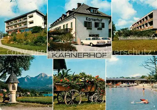 AK / Ansichtskarte Egg Faakersee Hotel Pension Karnerhof Egg Faakersee Kat. Villach Kaernten