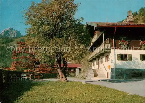 AK / Ansichtskarte Bayrischzell Sanatorium Tannerhof  Bayrischzell Kat. Bayrischzell