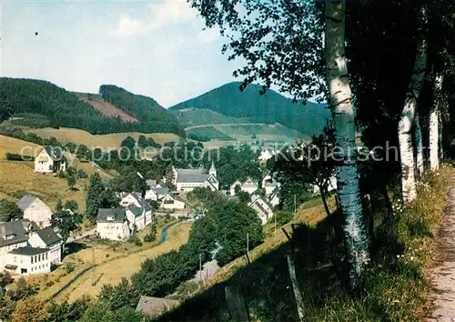 AK / Ansichtskarte Westfeld Sauerland Teilansicht Westfeld Sauerland Kat. Schmallenberg