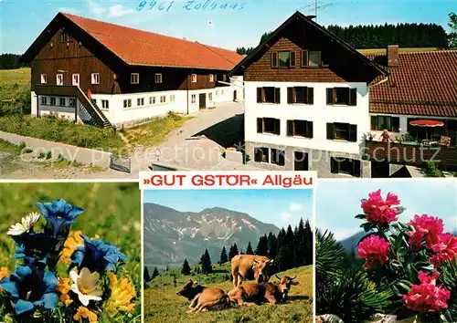 AK / Ansichtskarte Zollhaus Allgaeu Gut Gstoer  Zollhaus Allgaeu Kat. Pfronten