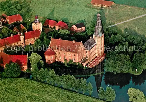 AK / Ansichtskarte Raesfeld Schloss Raesfeld Fliegeraufnahme Raesfeld Kat. Raesfeld