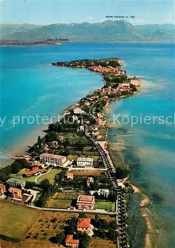 AK / Ansichtskarte Sirmione Fliegeraufnahme  Sirmione