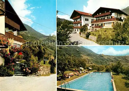 AK / Ansichtskarte Algund Merano Pension Schoenblick Algund Merano Kat. Italien