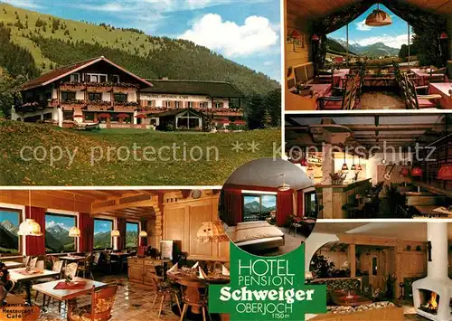 AK / Ansichtskarte Oberjoch Hotel Schweiger Oberjoch Kat. Bad Hindelang