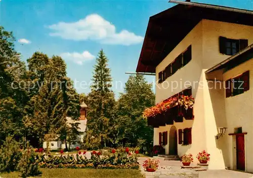 AK / Ansichtskarte Schoenau Berchtesgaden Eisenbahner Erholungsheim Haus Hubertus Schoenau Berchtesgaden Kat. Berchtesgaden