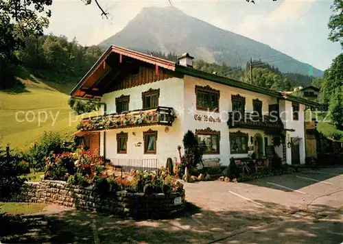 AK / Ansichtskarte Ramsau Berchtesgaden Cafe Brotzeitstueberl Waldquelle Ramsau Berchtesgaden Kat. Ramsau b.Berchtesgaden