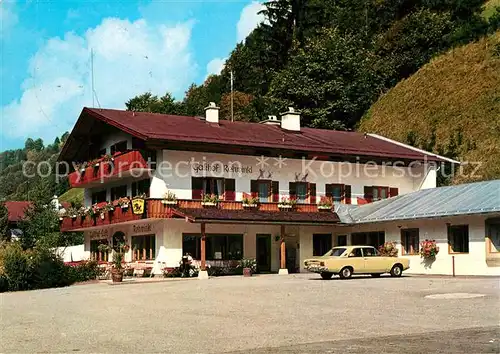 AK / Ansichtskarte Ramsau Berchtesgaden Gasthof Rehwinkl Ramsau Berchtesgaden Kat. Ramsau b.Berchtesgaden