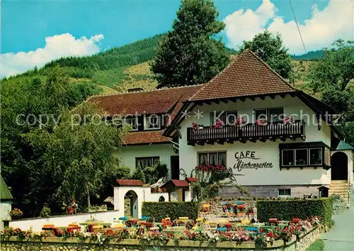 AK / Ansichtskarte Simonswald Cafe Pension Maerchengarten im Schwarzwald Simonswald Kat. Simonswald