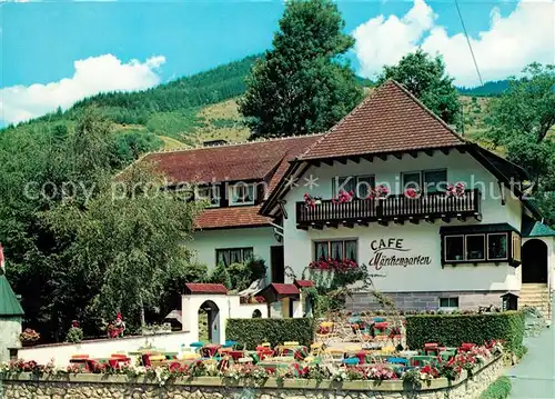 AK / Ansichtskarte Simonswald Cafe Pension Maerchengarten im Schwarzwald Simonswald Kat. Simonswald