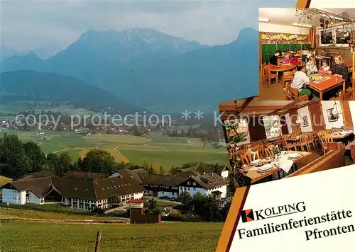 AK / Ansichtskarte Rehbichl Pfronten Kolping Familienferienstaette Alpenpanorama 