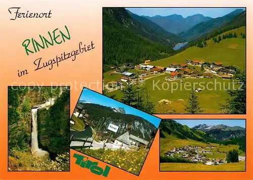 AK / Ansichtskarte Rinnen Tirol Panoramen Rinnen Tirol Kat. Berwang