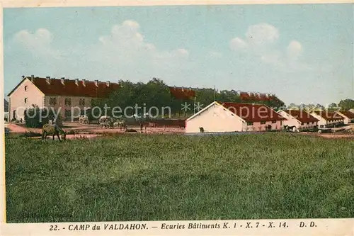 Camp du Valdahon Ecuries Batiments Camp du Valdahon