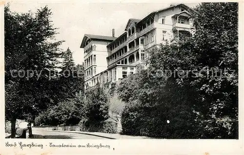Bad Harzburg Sanatorium am Burgberg Bad Harzburg Kat. Bad Harzburg