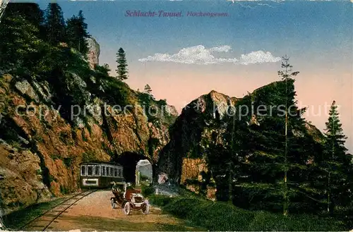 La Schlucht Tunnel in den Hochvogesen La Schlucht Kat. Gerardmer