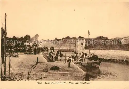 Ile d Oleron Port du Chateau Ile d Oleron Kat. Saint Pierre d Oleron