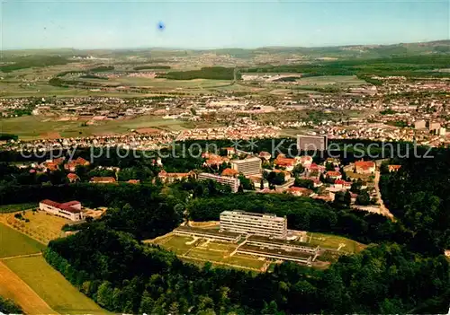 AK / Ansichtskarte Homburg_Saar Fliegeraufnahme Uni Kliniken Homburg Saar Kat. Homburg