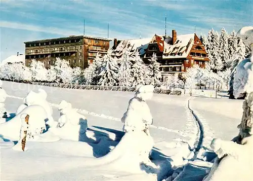 AK / Ansichtskarte Feldberg_Schwarzwald Hotel Feldbergerhof Feldberg Schwarzwald Kat. Feldberg (Schwarzwald)