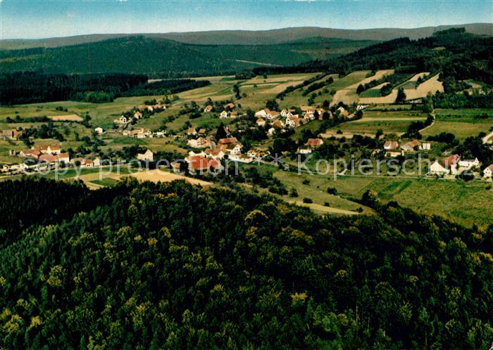 AK / Ansichtskarte Hesselbach_Odenwald Fliegeraufnahme Hesselbach Odenwald Kat. Hesseneck Nr ...