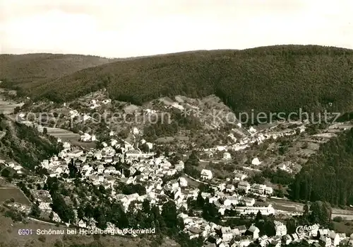 AK / Ansichtskarte Schoenau_Odenwald Fliegeraufnahme Schoenau Odenwald Kat. Schoenau