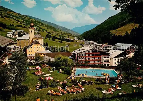 AK / Ansichtskarte Saalbach Hinterglemm Saalbacher Hof Schwimmbad  Saalbach Hinterglemm Kat. Saalbach Hinterglemm