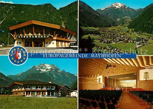 AK / Ansichtskarte Mayrhofen_Zillertal Europahaus  Mayrhofen Zillertal Kat. Mayrhofen