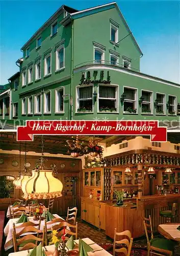 AK / Ansichtskarte Kamp Bornhofen Hotel Jaegerhof  Kamp Bornhofen Kat. Kamp Bornhofen