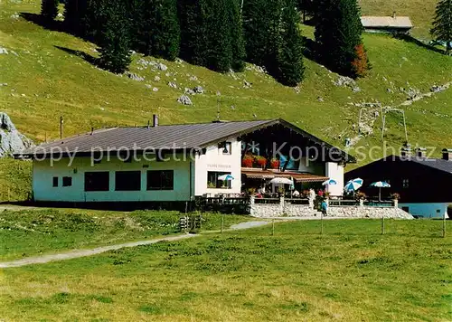 AK / Ansichtskarte Schliersee Berggasthof Untere Firstalm Schliersee Kat. Schliersee