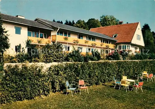 AK / Ansichtskarte Murnau_Staffelsee Haus Ruhwinkel Muettergenesungsheim der Arbeiterwohlfahrt  Murnau Staffelsee
