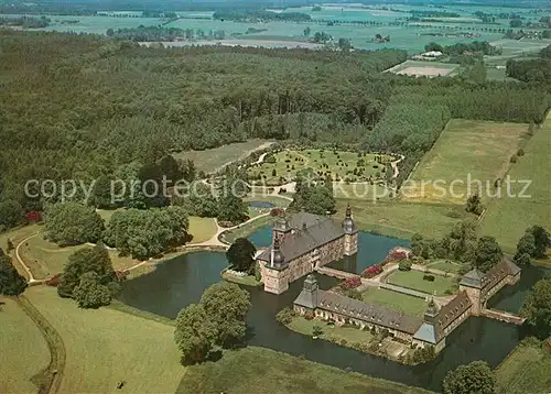 AK / Ansichtskarte Dorsten Fliegeraufnahme Schloss Lembeck  Dorsten Kat. Dorsten