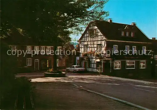 AK / Ansichtskarte Dhuenn_Wermelskirchen Hotel Zur Post Dhuenn Wermelskirchen Kat. Wermelskirchen