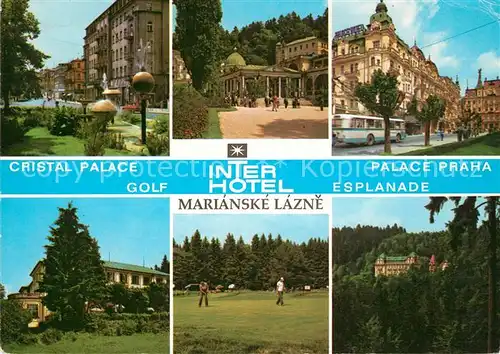 AK / Ansichtskarte Marianske_Lazne Interhotel Cristal Palace  Marianske Lazne Kat. Marienbad