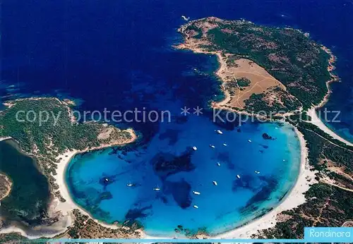 AK / Ansichtskarte Bonifacio_Corse_du_Sud Fliegeraufnahme Plage de Rondinara Bonifacio_Corse_du_Sud Kat. Bonifacio