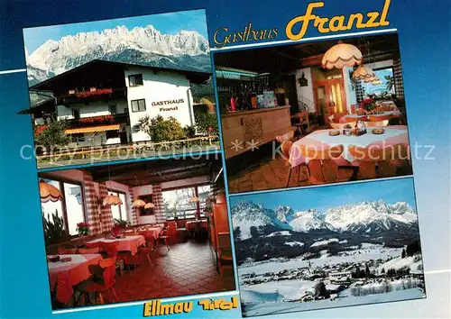 AK / Ansichtskarte Ellmau_Tirol Gasthaus Franzl Ellmau Tirol Kat. Ellmau