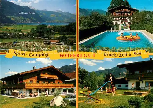 AK / Ansichtskarte Bruck_Grossglocknerstrasse Sport Camping Woferlgut  Bruck Kat. Bruck an der Grossglocknerstrasse