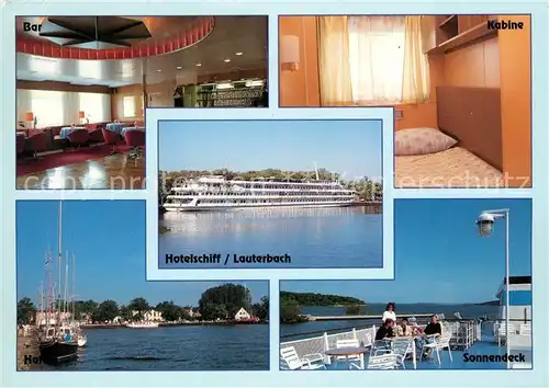 AK / Ansichtskarte Lauterbach_Putbus Autik Hotelschiff  Lauterbach Putbus Kat. Putbus_Ruegen